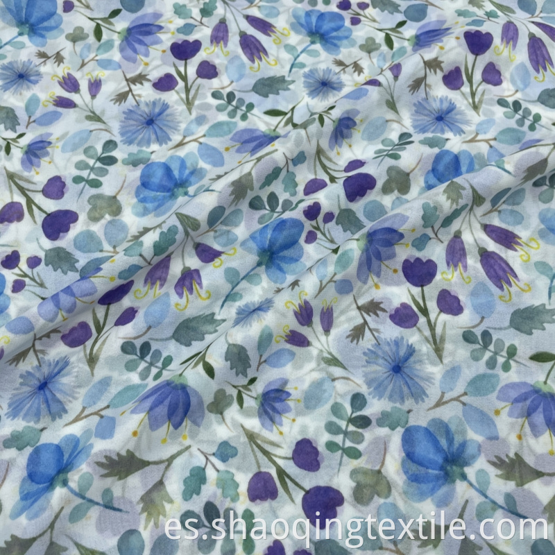 Small Floral Polyester Fabric Jpg